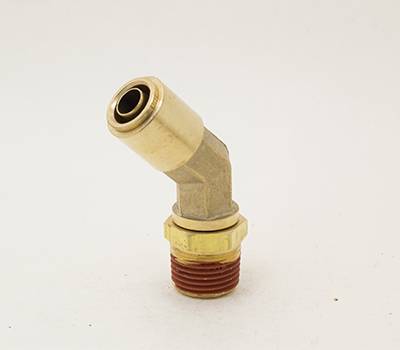 DPLH Male 135 Degree Elbow DOT Fitting